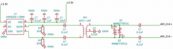 LVPECL差分晶體振蕩器時(shí)鐘源電路設(shè)計(jì)