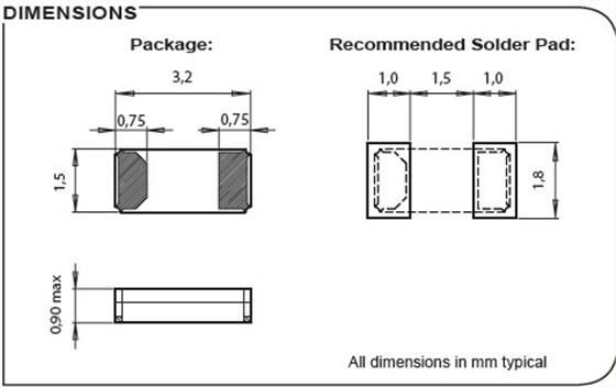 CC7V-T1A晶振,陶瓷晶振,無源晶體諧振器