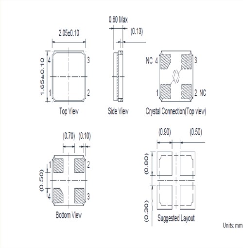 TXC晶振,貼片晶振,7R晶振,TXC貼片晶振