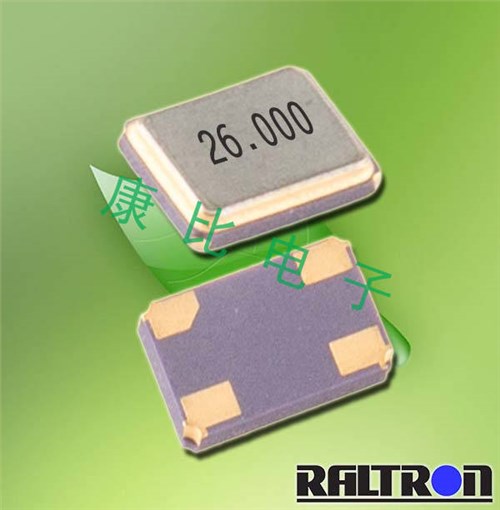 RH100-25.000-18-F-TR,Raltron微處理器晶體,3225mm,25MHz