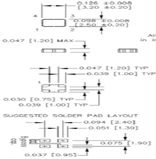 麥特倫皮HCMOS振蕩器,M253224TCN48.000MHz,測(cè)試設(shè)備6G晶振