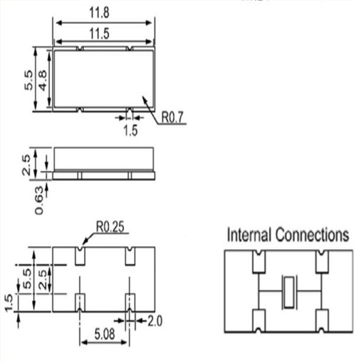 ECS-200-18-18-TR,ECS陶瓷晶振,CSM-12,無鉛環(huán)保晶振