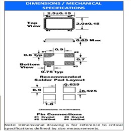 FC2BAEBDI25.0-T1,FOX?？怂咕д?2520mm,汽車音響晶振