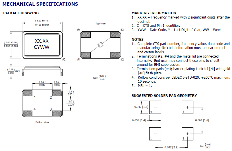 403晶振,403C11A32M00000晶振,無源晶振