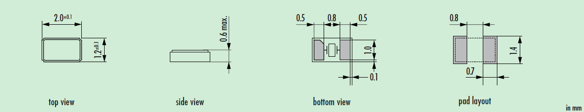 JTX210晶振,32.768K貼片晶振,進(jìn)口無源諧振器