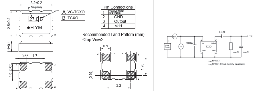 HSB321S晶振,溫補晶振,加高進口有源晶振